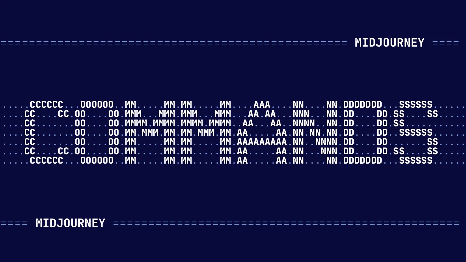 了解Midjourney常用作图命令清单